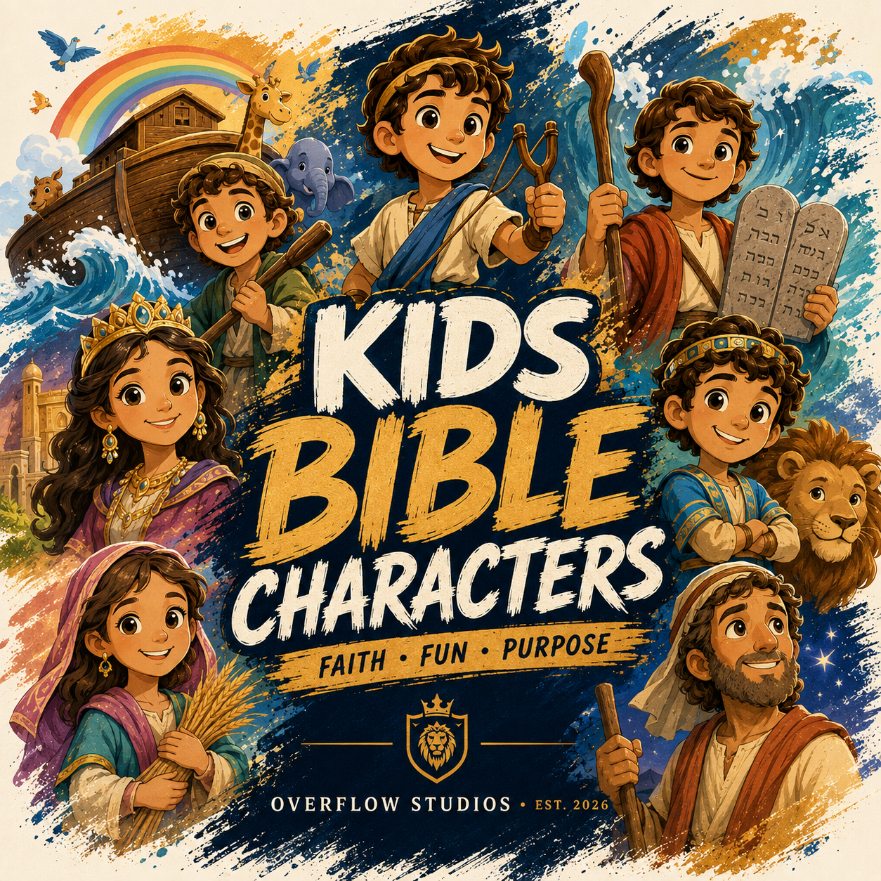 Kids Bible Characters