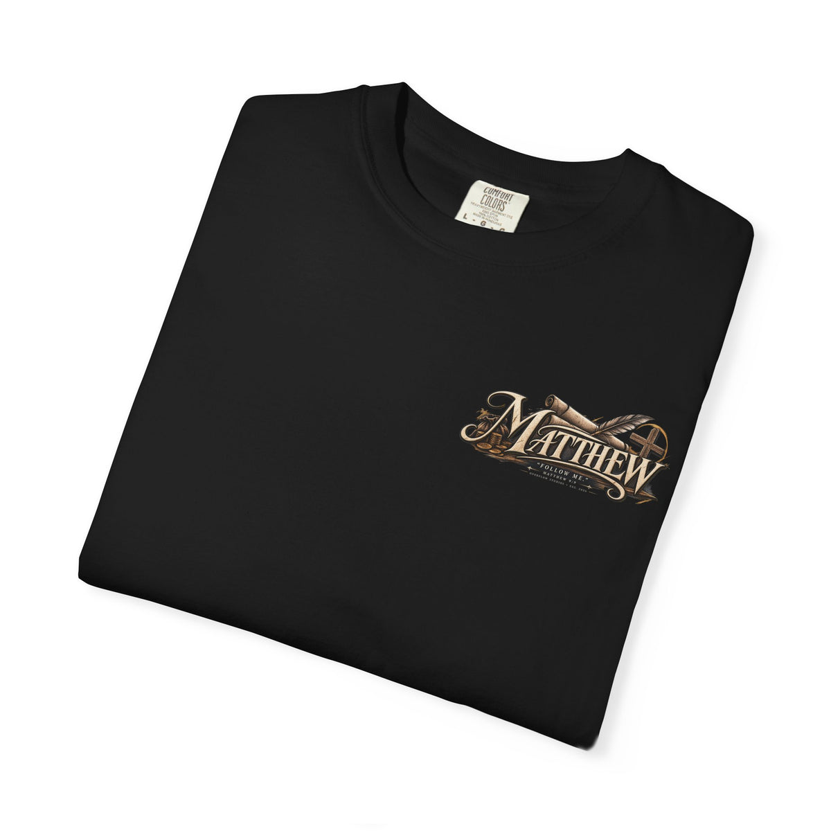 The Matthew The Apostle Vintage Graphic Tee - Heavyweight Streetwear