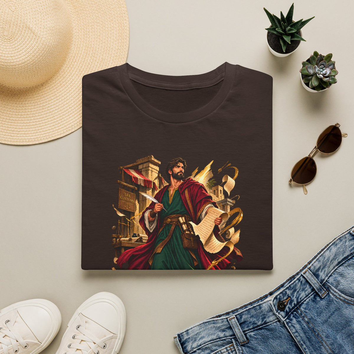 Matthew Apostle T-Shirt — Christian Saint Illustration Tee