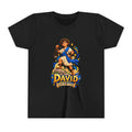 Youth Tee — “David” Biblical Kids Shirt (Courageous Little Hero)