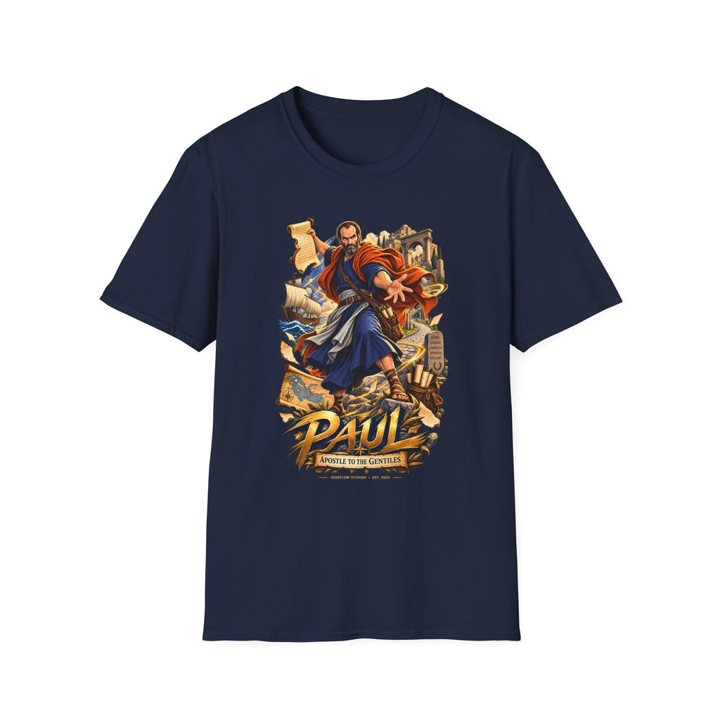 Paul Apostle Graphic T-Shirt — Vintage Biblical Illustration Tee