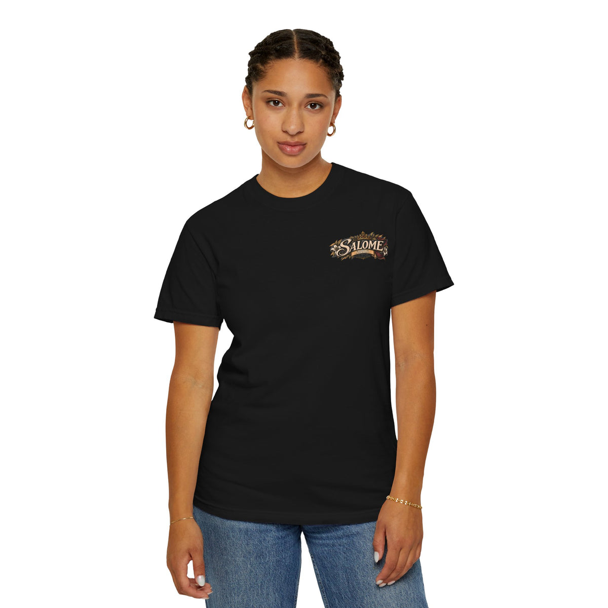 The Salome Devoted Disciple Vintage Graphic Tee - Heavyweight Streetwear