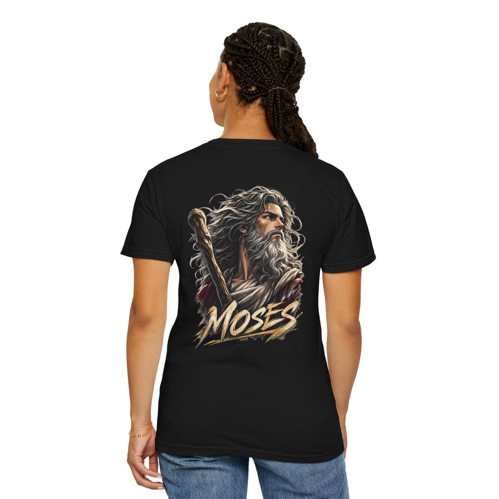 The Moses "Let My People Go" Premium Heavyweight Vintage Tee