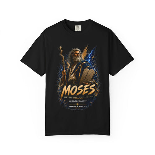 MOSES: THE LIBERATOR // PREMIUM HEAVYWEIGHT GRAPHIC TEE