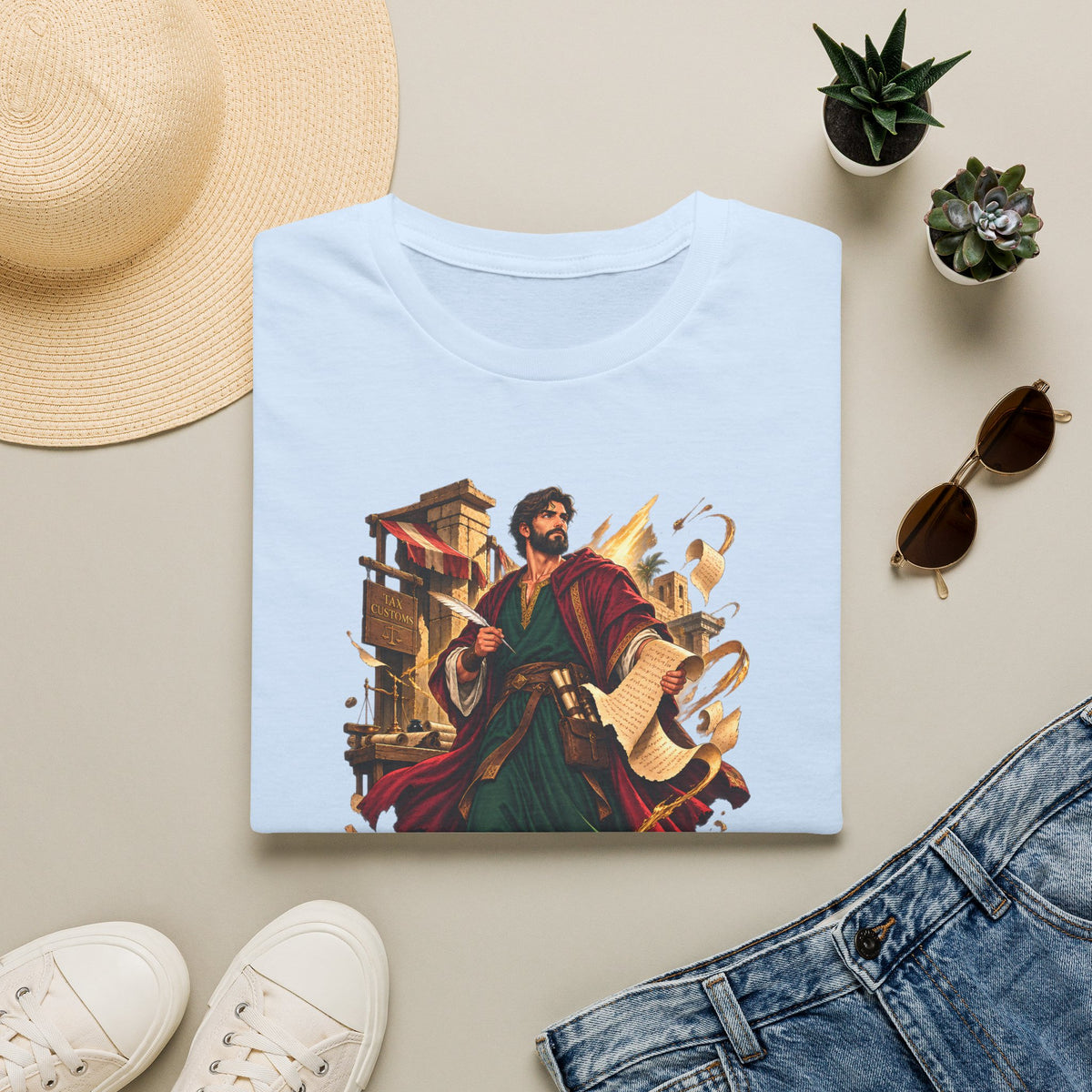 Matthew Apostle T-Shirt — Christian Saint Illustration Tee