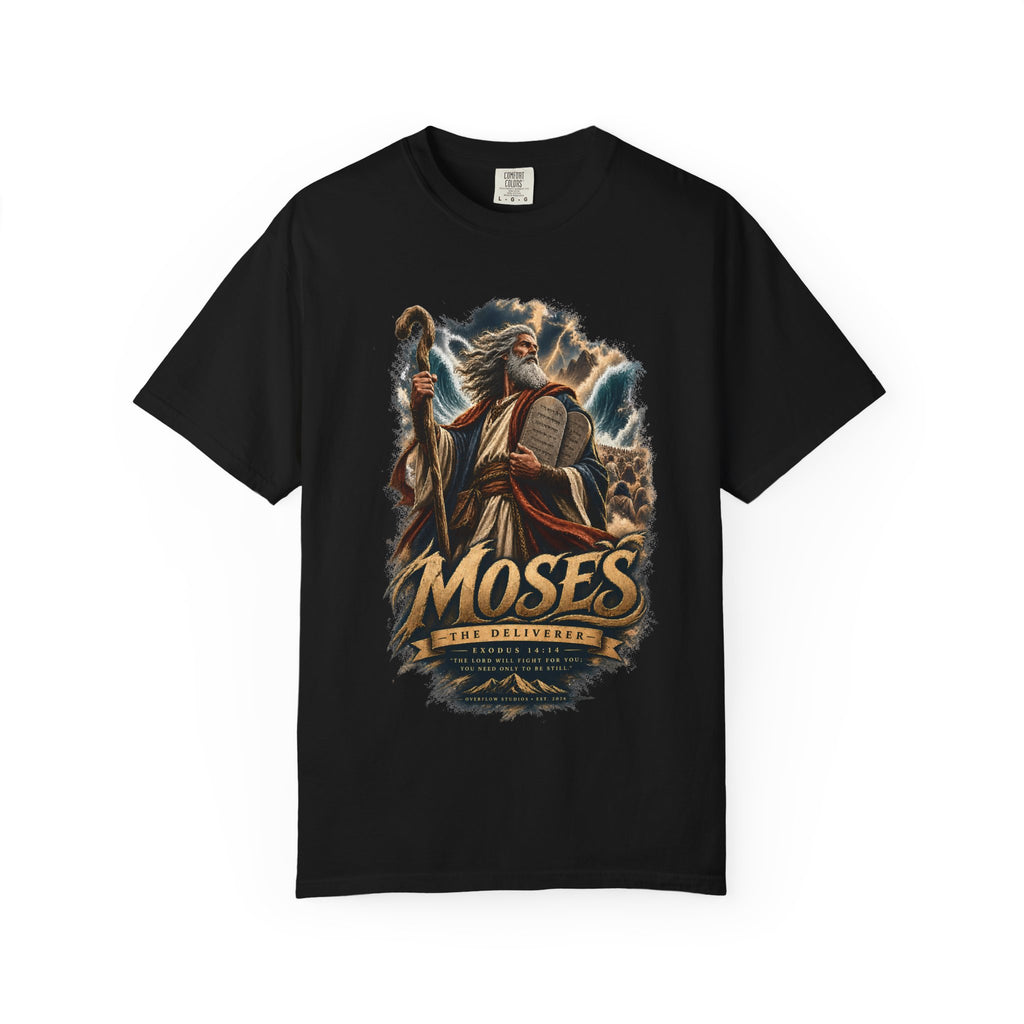 MOSES: THE LIBERATOR // VINTAGE HEAVYWEIGHT GRAPHIC TEE