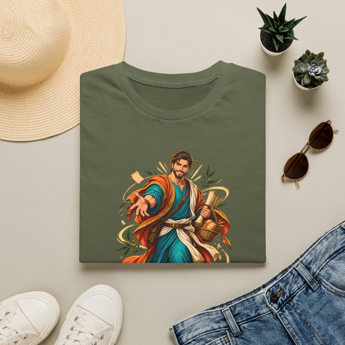 Philip T-Shirt — Christian Apostle Illustration Tee