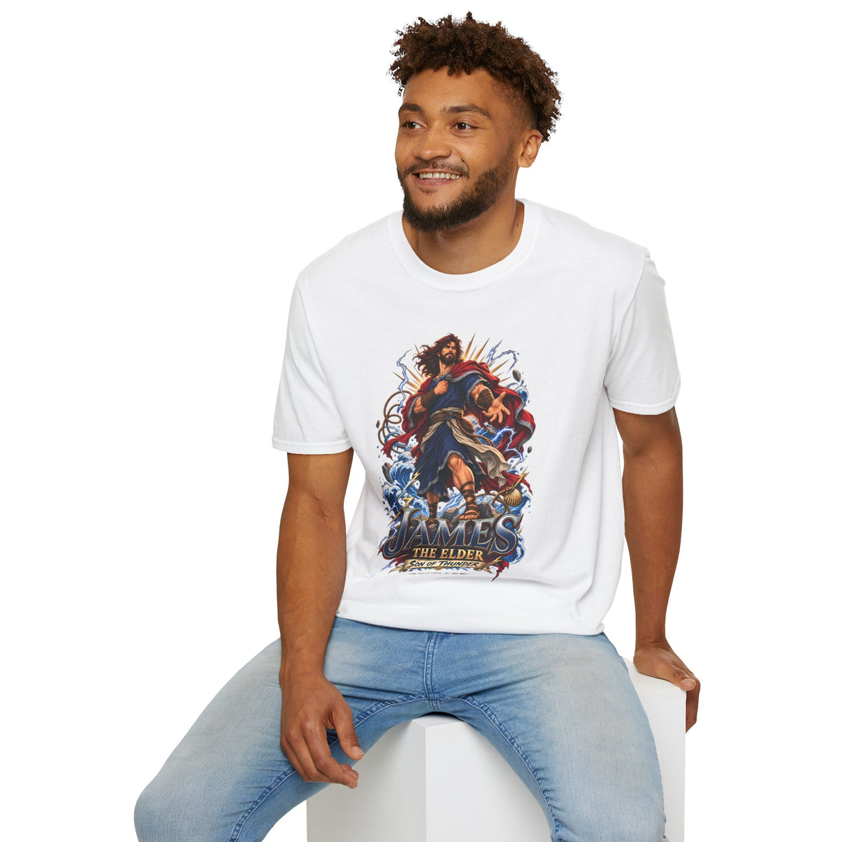 James The Elder T-Shirt — Inspirational Christian Faith Graphic Tee