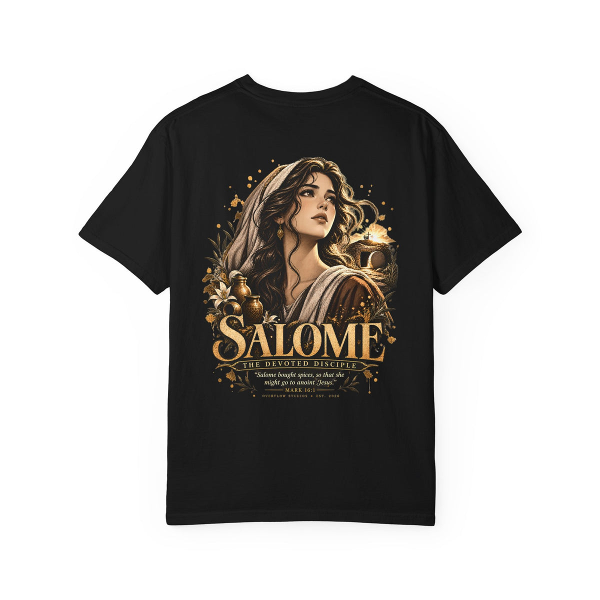 The Salome Devoted Disciple Vintage Graphic Tee - Heavyweight Streetwear
