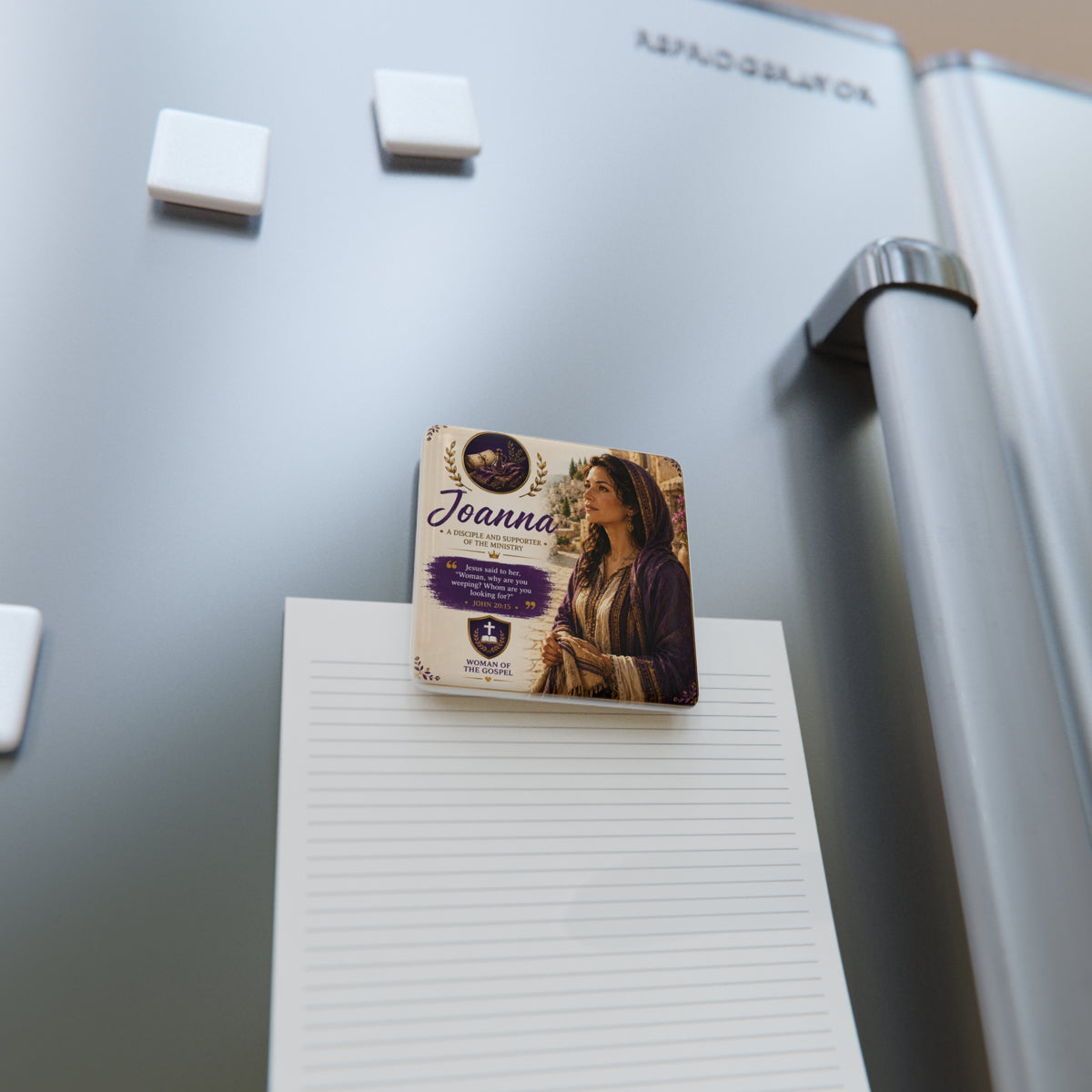 Joanna Porcelain Magnet — Women of the Gospel Religious Inspirational Magnet