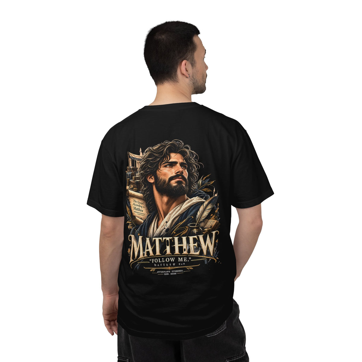 The Matthew The Apostle Vintage Graphic Tee - Heavyweight Streetwear