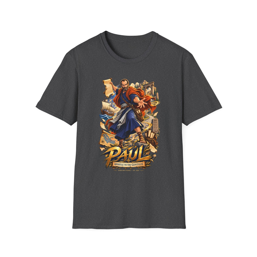 Paul Apostle Graphic T-Shirt — Vintage Biblical Illustration Tee