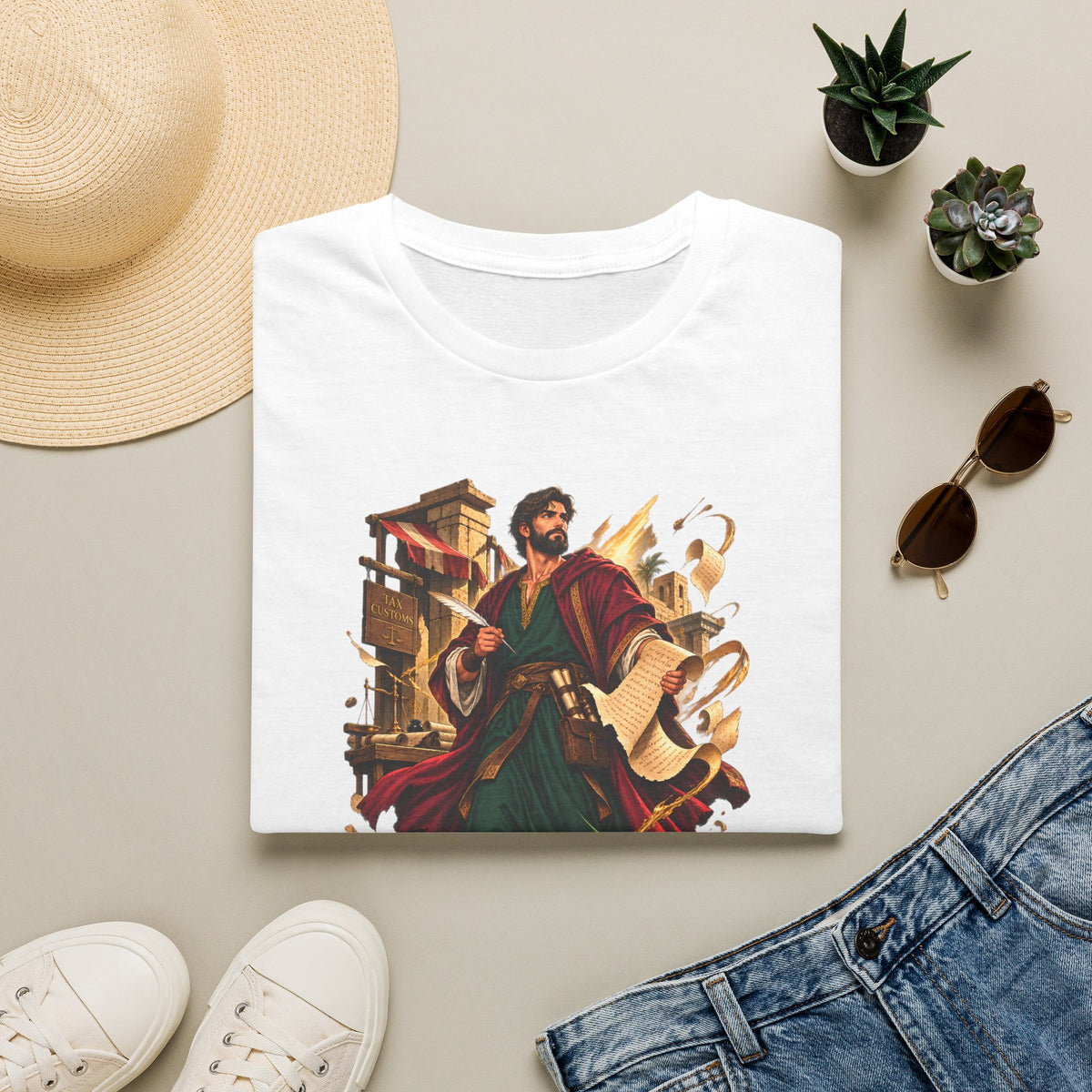 Matthew Apostle T-Shirt — Christian Saint Illustration Tee