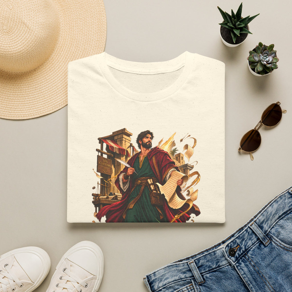 Matthew Apostle T-Shirt — Christian Saint Illustration Tee