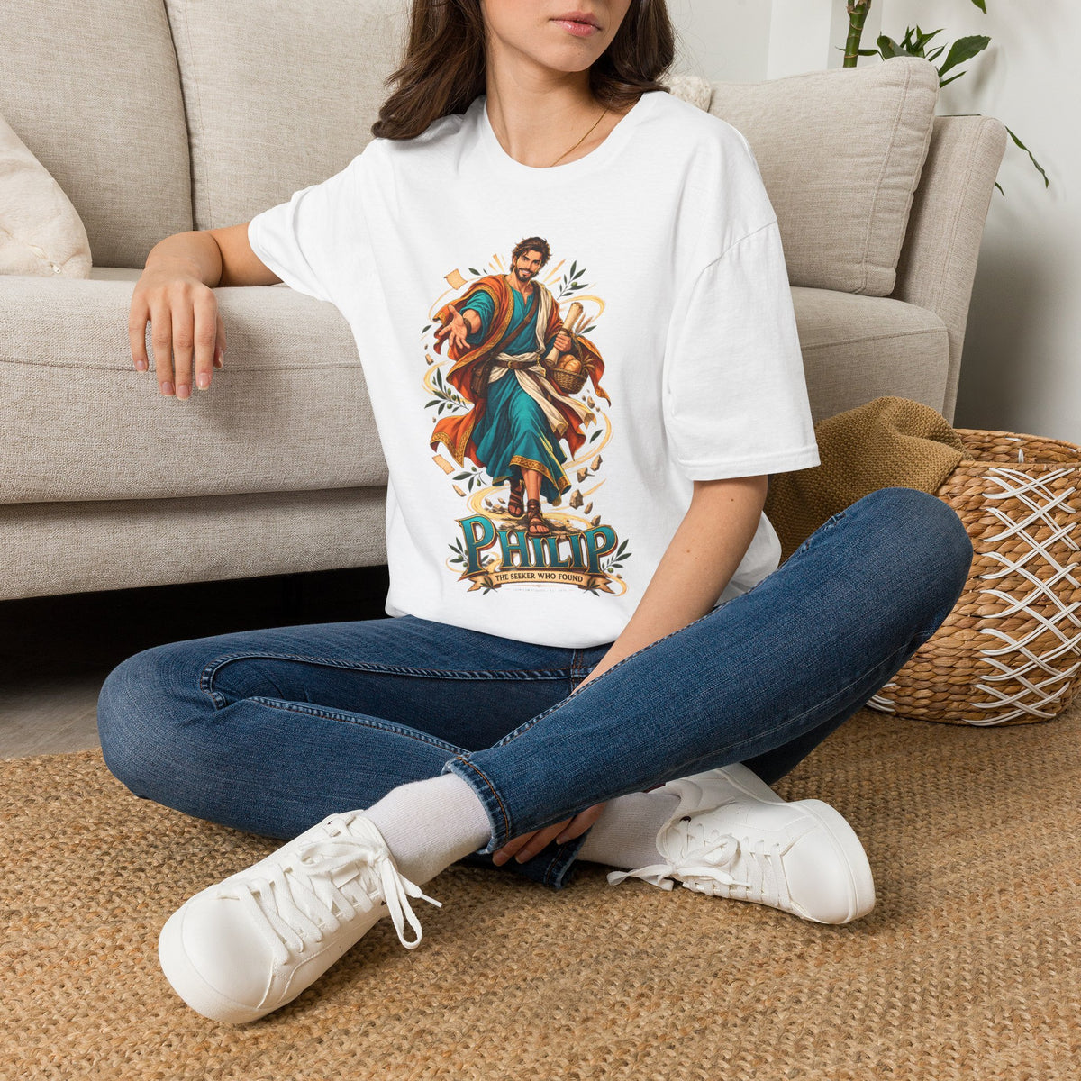 Philip T-Shirt — Christian Apostle Illustration Tee