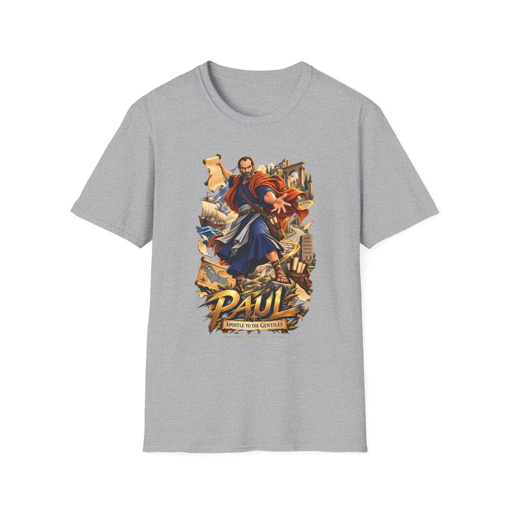 Paul Apostle Graphic T-Shirt — Vintage Biblical Illustration Tee