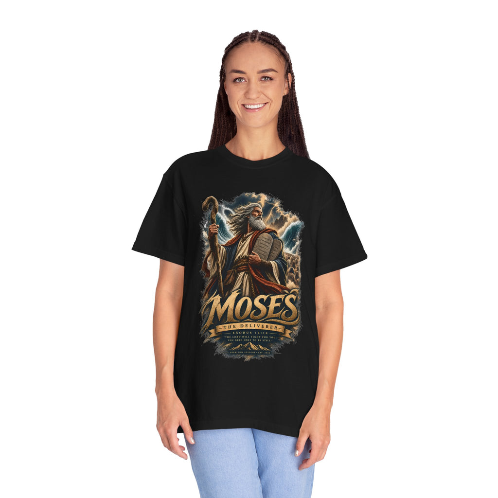 MOSES: THE LIBERATOR // VINTAGE HEAVYWEIGHT GRAPHIC TEE