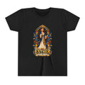Youth Tee — "Esther" Illustrated Biblical Princess Graphic Shirt
