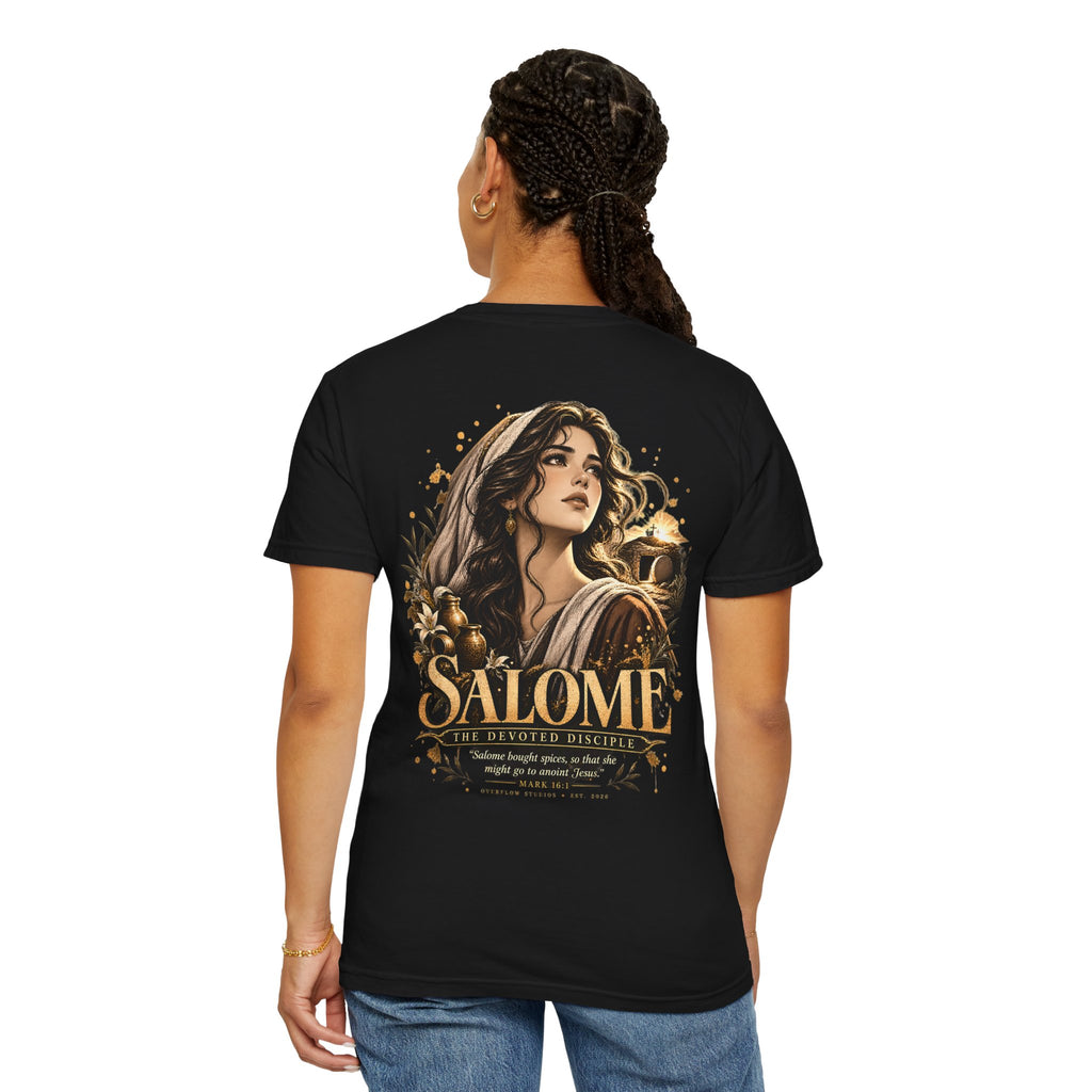 The Salome Devoted Disciple Vintage Graphic Tee - Heavyweight Streetwear