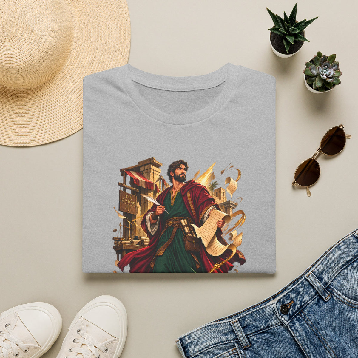 Matthew Apostle T-Shirt — Christian Saint Illustration Tee