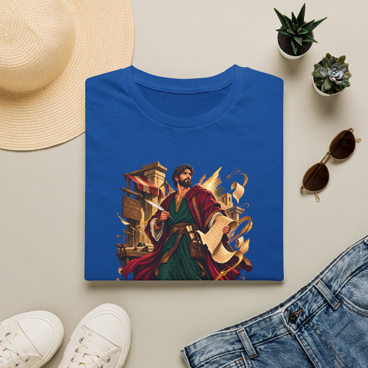 Matthew Apostle T-Shirt — Christian Saint Illustration Tee