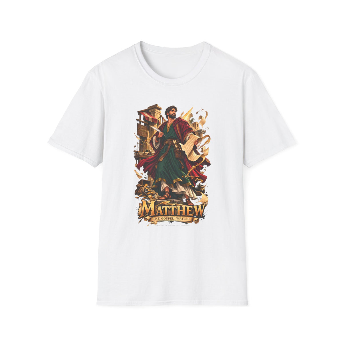 Matthew Apostle T-Shirt — Christian Saint Illustration Tee