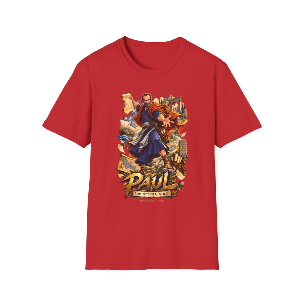 Paul Apostle Graphic T-Shirt — Vintage Biblical Illustration Tee