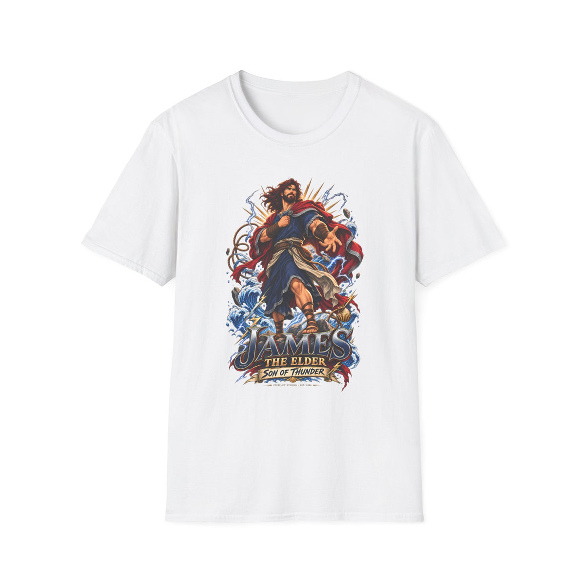 James The Elder T-Shirt — Inspirational Christian Faith Graphic Tee
